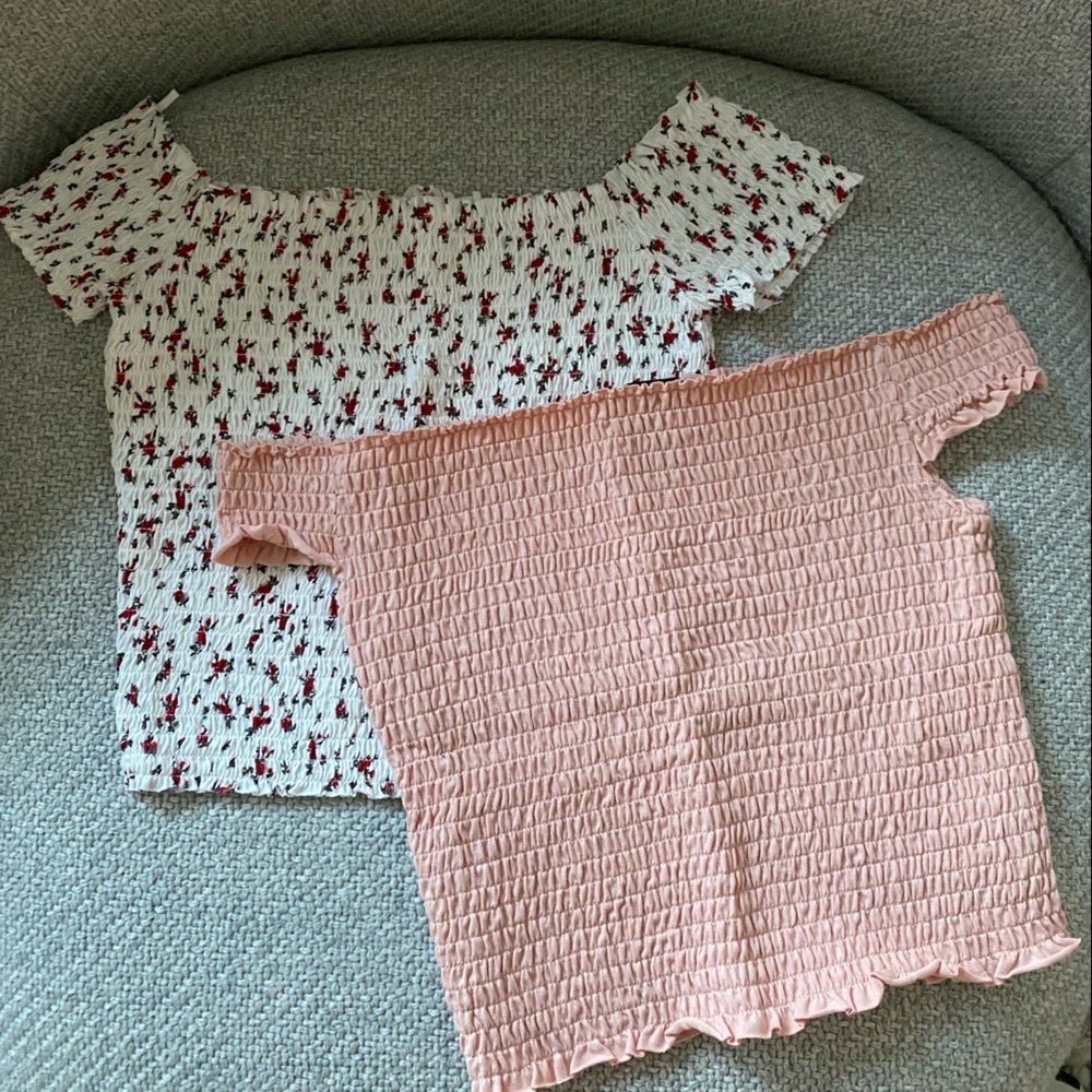 Forever 21/Garage crop tops